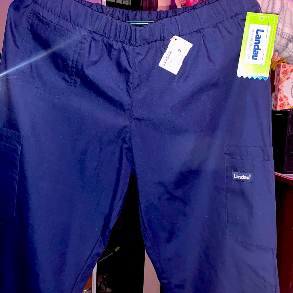 Navy Blue Nurses Scrub Pants